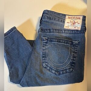 True Religion Blue Women’s Halle High-Rise Super Skinny Jeans